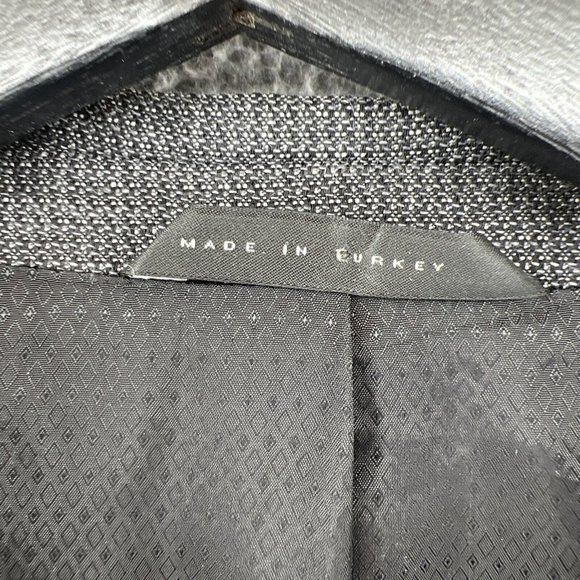 Hugo Boss Mens Wool Linen Blazer‎ 2-Button Sports Coat Jacket 44R BIELLA - Picture 11 of 14